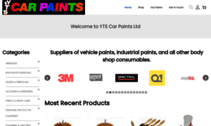 Ytscarpaints.co.uk thumbnail