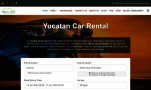 Yucatancarrental.com thumbnail