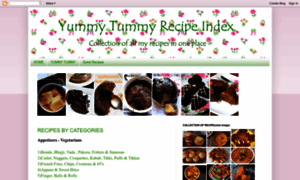 Yummytummyrecipeindex.blogspot.in thumbnail