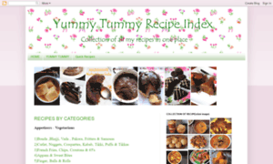 Yummytummyrecipeindex.com thumbnail