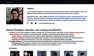 Yunzhuli.github.io thumbnail
