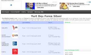 Yurtdisiforexsite.com thumbnail