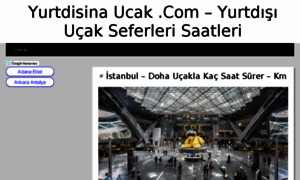 Yurtdisinaucak.com thumbnail