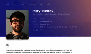 Yury-bushev.com thumbnail