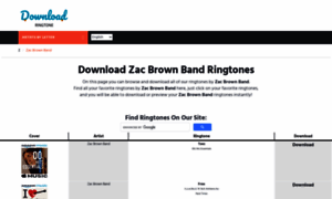 Zacbrownband.download-ringtone.com thumbnail