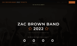 Zacbrownband2020.com thumbnail