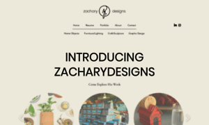 Zacharydesigns.com thumbnail