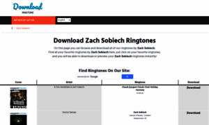 Zachsobiech.download-ringtone.com thumbnail