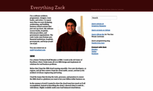 Zackgrossbart.com thumbnail