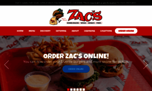 Zacsburgers.com thumbnail