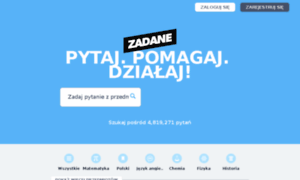 Zadane.pl thumbnail