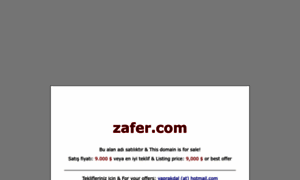 Zafer.com thumbnail