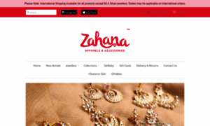 Zahana1.myshopify.com thumbnail