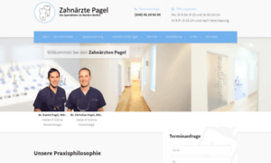 Zahnaerzte-pagel.de thumbnail