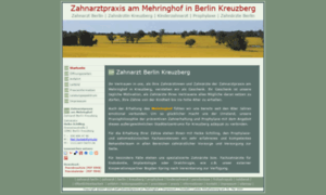 Zahnarzt-berlin-kreuzberg.net thumbnail