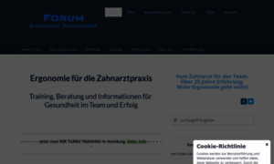 Zahnarzt-ergonomie-forum.de thumbnail