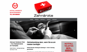 Zahnarztnotdienst.wien thumbnail