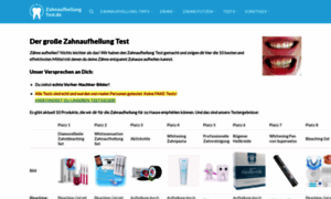 Zahnaufhellungtest.com thumbnail