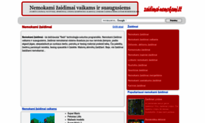 Zaidimai-nemokami.lt thumbnail