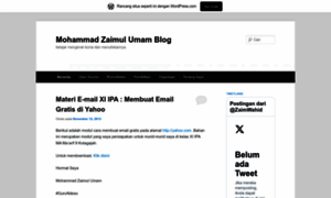 Zaimwahid.wordpress.com thumbnail