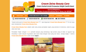 Zainabeautycare.com thumbnail