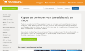 Zakelijke-goederen.nieuwplaats.nl thumbnail