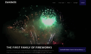 Zambellifireworks.com thumbnail