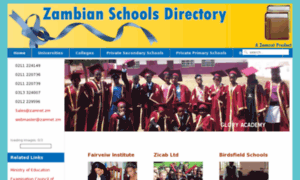 Zambianschoolsdirectory.co.zm thumbnail