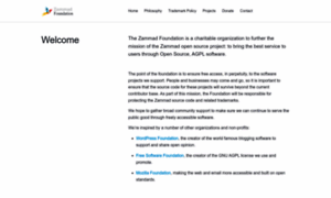 Zammad-foundation.org thumbnail