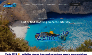 Zante.info thumbnail