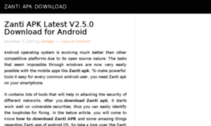 Zantiapkdownload.com thumbnail