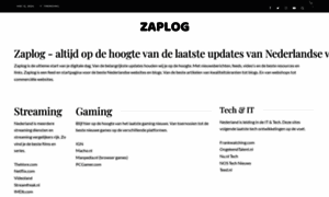 Zaplog.nl thumbnail