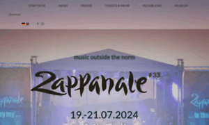 Zappanale.de thumbnail