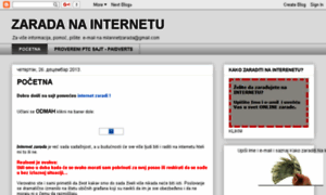 Zaradinainterenetu.blogspot.com thumbnail