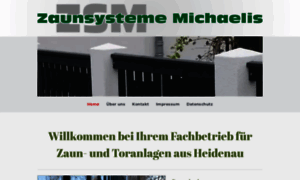 Zaunsysteme-michaelis.de thumbnail