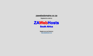 Zawebsdomains.co.za thumbnail