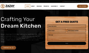 Zazaycustomkitchens.com.au thumbnail