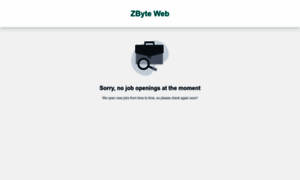 Zbyte-web.workable.com thumbnail