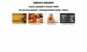 Zdrowy.krakow.pl thumbnail