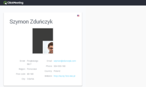 Zdunczyk.clickmeeting.com thumbnail