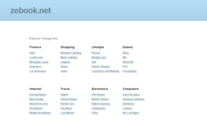 Zebook.net thumbnail