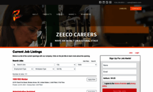 Zeeco.applicantpro.com thumbnail