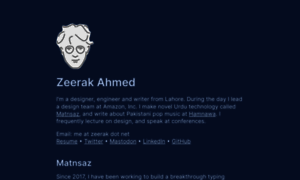 Zeerak.net thumbnail