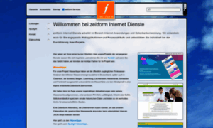 Zeitform.de thumbnail