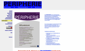 Zeitschrift-peripherie.de thumbnail