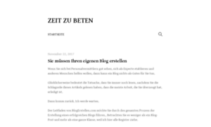 Zeitzubeten.org thumbnail