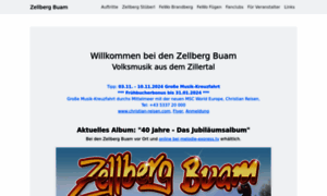 Zellbergbuam.at thumbnail