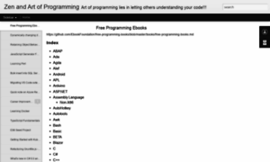 Zen-and-art-of-programming.blogspot.com thumbnail