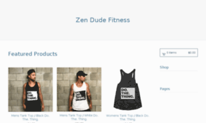 Zendudefitness.bigcartel.com thumbnail