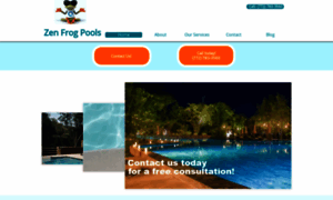 Zenfrogpools.com thumbnail